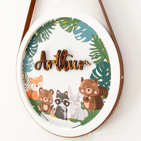 Bosque - Safari - Porta Maternidade - PM009 - comprar online