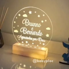 LUMINÁRIA ACRÍLICO