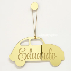 PLAQUINHA ACRÍLICO FUSCA - comprar online