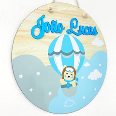 PLAQUINHA MDF URSO BALOEIRO| M178