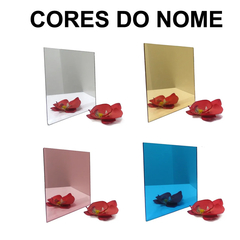 PLAQUINHA MDF SEREIA COM APLIQUES | M135 na internet