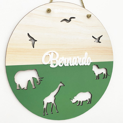 PLAQUINHA MDF SAFARI | M156