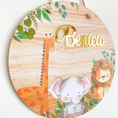 PLAQUINHA MDF SAFARI | M057