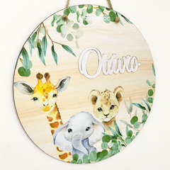 PLAQUINHA MDF SAFARI | M132