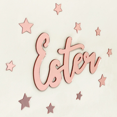 KIT ESTRELAS COM NOME