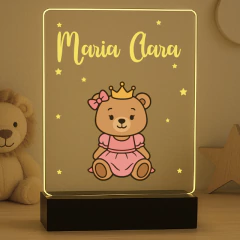 LUMINÁRIA COLORIDA - URSINHA PRINCESA | LC019 - comprar online
