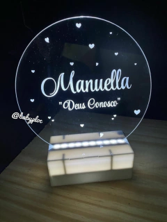 LUMINÁRIA ACRÍLICO