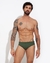 Sunga Brief Verde Militar Solaris