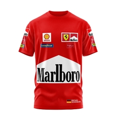 Remera Schumacher Ferrari Vintage