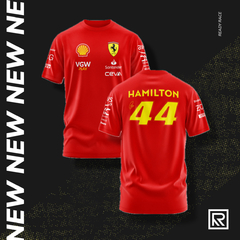 Remera Scuderia Ferrari Hamilton 2025 - comprar online