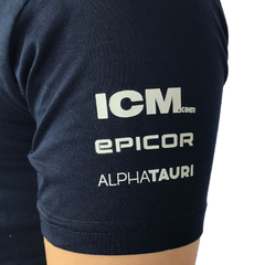 Remera Alpha Tauri Algodón Azul Marino 2022 - Ready Race
