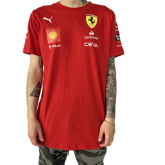 Remera Scuderia Ferrari Roja 2022