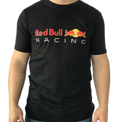 Remera RedBull Racing Algodón Negra