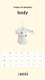Body Doce Abrigo - Kit com 4 Unidades - jutti