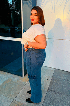 Calça Wide Leg Cargo GRAMMD - 2421000 - comprar online