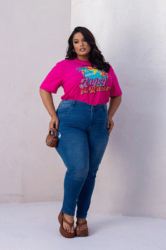 Calça Skinny Catarina Media destroyed - 2330000