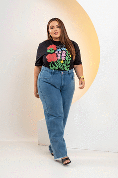 Calça Wide Leg Jeans GRAMMD - 2362000 na internet