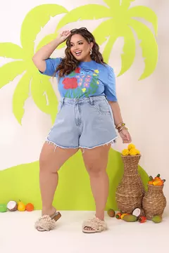 Short Semi Godê Claro Destroyed GRAMMD - 2366000 na internet