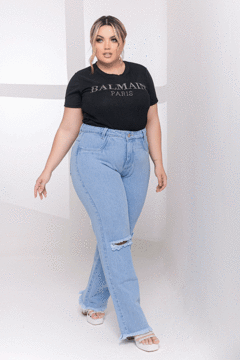Wide Leg Fashion Destroyed - 2115000 - comprar online