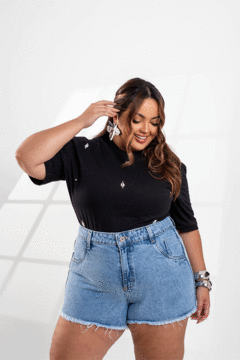 Short Jeans Crochê Sol GRAMMD - 2380000 - comprar online