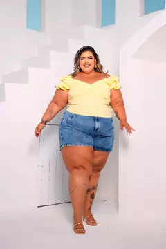 Blusa Cropped Zara - 2501000 - loja online