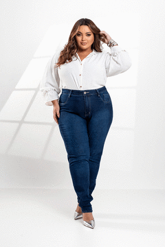 Calça Skinny Basica Plus Size Detalhe Bolso GRAMMD - 2372000 na internet