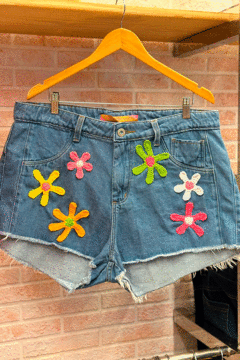 Short Crochê Flowers GRAMMD - 2311000 - comprar online