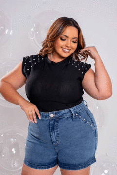 Semi Cropped Muscle Tee Cristal - GRAMMD 2221000 - comprar online