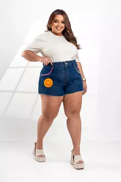 Short Curto Crochê Happy GRAMMD - 2376000 - GRAMMD