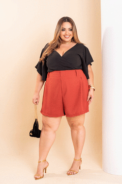 Short social em crepe - 2326000 - comprar online