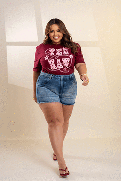 Short Curto Jeans Efeitos Laser GRAMMD - 2384000 - GRAMMD