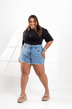Short Jeans Crochê Sol GRAMMD - 2380000 - loja online