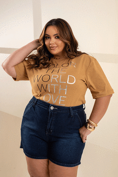Imagem do Bermuda jeans Social Baggy Escuro GRAMMD - 2383000