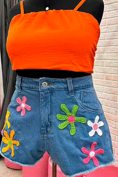 Short Crochê Flowers GRAMMD - 2311000