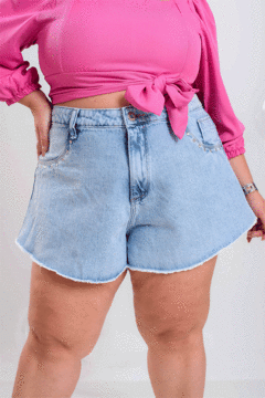 Imagem do Short Semi Godê Cristais GRAMMD - 2347000