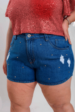 Short Jeans Stone Cristais GRAMMD - 2348000