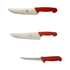 Set de Cuchillos Carnicero Eskilstuna De 20, 25 Cm Y Desposte curvo