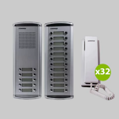 Portero Commax 32 Departamentos y Fuente - comprar online