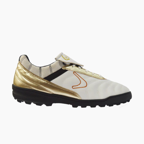 Botines Futbol 5 Eternos - Blanco Oro - comprar online