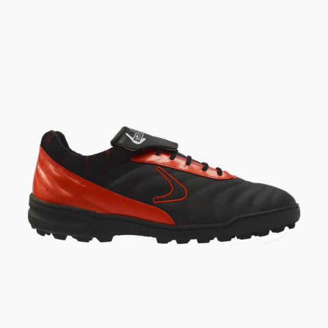 Botines Fútbol 5 Eternos - Negro Rojo - comprar online
