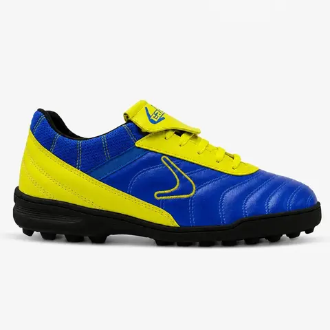 Botines Fútbol 5 Eternos - Azul Amarillo Fluor