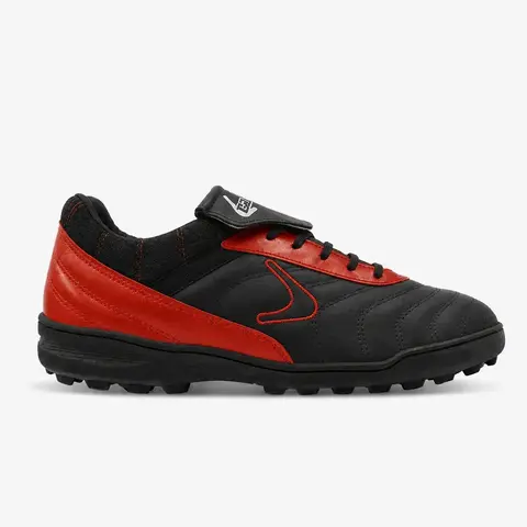 Botines Fútbol 5 Eternos Adultos - Negro Rojo