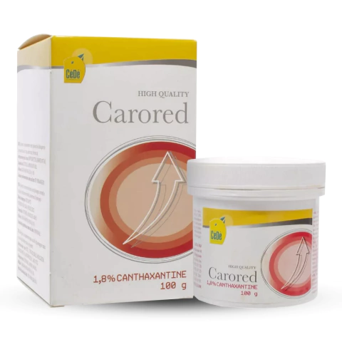 Canthaxantina Natural (Uva) - Carored 100g 1,8% - CéDé