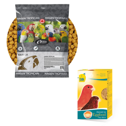 Combo - 1un. (7,5kgs) Extrusada HP8mm + 1kg RED - Farinhada à base de ovos CéDé