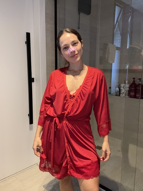 Robe Milagres Vermelho - comprar online