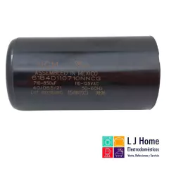 CAPACITOR ARRANQUE PARA MOTOR 710-850 UF