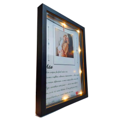 Porta Retrato Mãe Led com Vidro - loja online