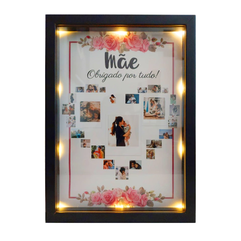 Porta Retrato Mãe Led com Vidro - comprar online