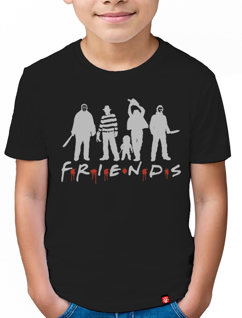 Camiseta Infantil Friends Terror 2