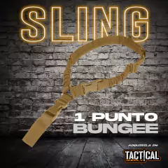 CORREA TÁCTICA MILITAR UN PUNTO BUNGEE